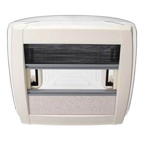 CADRE pour LANTERNEAU MPK 40x40 BLANC (store plissé+moustiquaire)