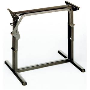 PIED DE TABLE 2 POSITIONS 750MM ANTHRACITE