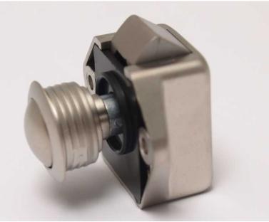 FERMETURE MEUBLE PUSH SNAP MINI ARGENT