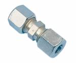 RACCORD BICONE ACIER DROIT DIAM. 8 mm -  l'unit