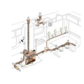 CHAUFFAGE TRUMA Trumatic S2200 bouton à Gauche - sortie gaz droite