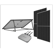 KIT COMPLET POWERSTREAM ECOFLOW + 2 x 440W solaire + supports