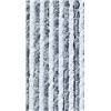 RIDEAU CHENILLE ANTI INSECTES - Gris/Blanc- 56x205 cm
