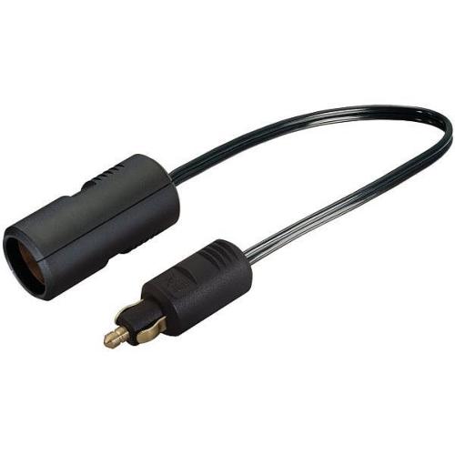 ADAPTATEUR ALLUME-CIGARE 12/24V MALE 12mm / FEMELLE 20mm 5A