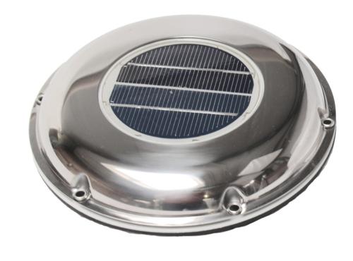 AERATEUR VENTILATEUR SOLAIRE ACIER INOXYDABLE 215MM