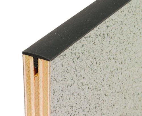 PROFIL T STANDARD 15MM - GRIS FONCE - rouleau de 5m 