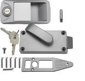 SERRURE DE PORTE METALLIQUE 156 mm x 76 mm TriMark MC 400