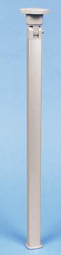 PIED DE TABLE ARTICULATION HAUTE 72CM ARGENTE