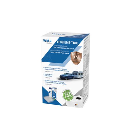 KIT PRODUIT WM AQUATEC HYGIENE TRIO SET POUR RESERVOIR 60L