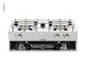 CUISINIERE 2 FEUX GAZ + FONCTION GRILL THETFORD Hotplate - 345x445mm