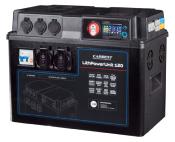 POWER STATION LITHIUM CARBEST PowerUnit 120 : Batterie LiFePO4 120 Ah + Onduleur 2500 W + Contrôleur solaire MPPT