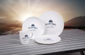 VAISSELLE HOLIDAY TRAVEL 8 PIECES en PLA pour 2 personnes