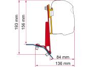 ADAPTATEUR FIAMMA F35pro/ F45 / F43 pour Ford Transit Custom 2015-2023 L1/L2 