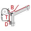 ADAPTATEUR B pour Fiamma F45S/F45TiL/ZIP