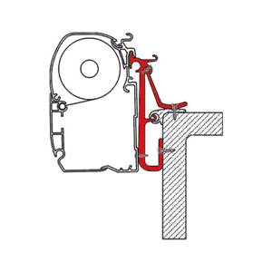 ADAPTATEUR RAIL CARAVANE pour Fiamma F1/F45i/F45iL/F50/F55