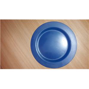 ASSIETTE A DESSERT DIAM.20CM EN BAMBOU - BLEU