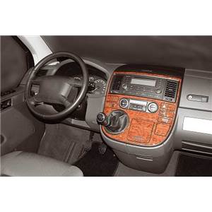 HABILLAGE TABLEAU DE BORD SILICONE- VW T5 MULTIVAN après 2003 - 22 pièces