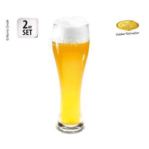 LOT DE 2 VERRES A BIERE SAN ESTELLA - 0.5l