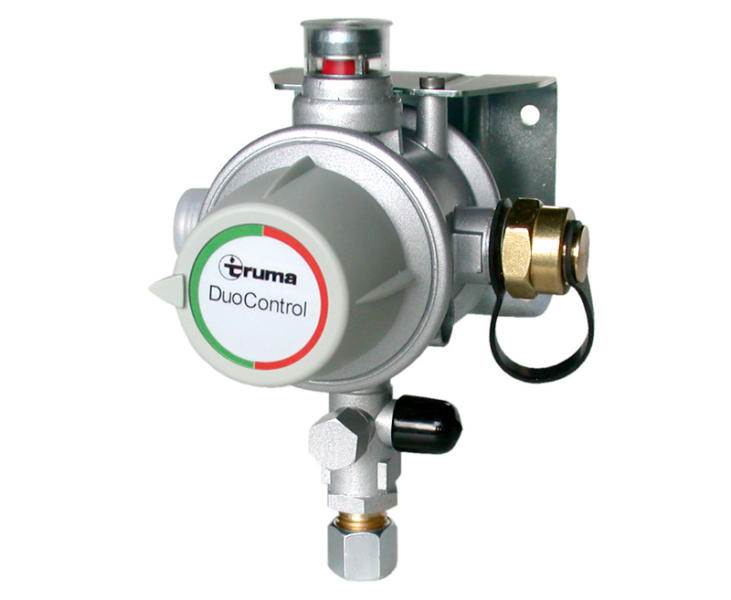 Truma DuoControl CS 30mbarMontage vertical contre paroi