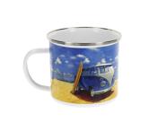 TASSE A CAFE EMAILLEE BEACH LIFE - VW COLLECTION