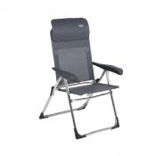 FAUTEUIL CLASSIC CRESPO GRIS AVEC APPUI-TTE REGLABLE