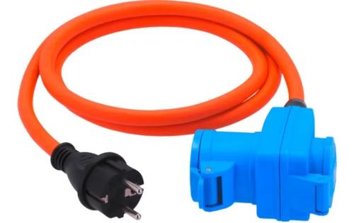 CABLE ULTIMATE CEE 1.5m – DISTRIBUTEUR 3 PRISES FEMELLE 16 A