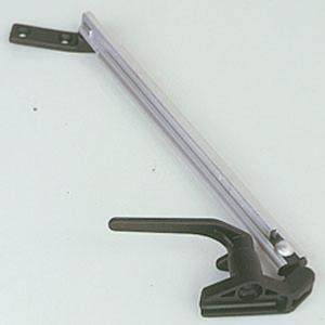 COMPAS DE FENETRE POLIFIX AVEC LOQUET DE VERROUILLAGE 200mm - GAUCHE