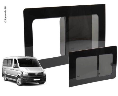 BAIE MILIEU DROITE COULISSANTE EN VERRE SECURIT VW CRAFTER APRES 2018