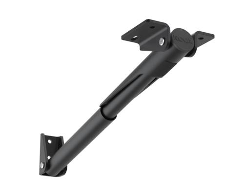 CONSOLE DE TABLE PLIANTE noire 252 mm