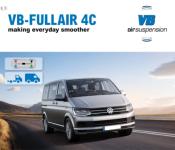 SUSPENSION PNEUMATIQUE INTEGRALE VB-FULLAIR 4C pour VW T6 / T6.1