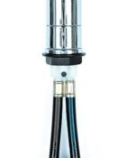 MITIGEUR DOUCHE MONOLEVIER TWIST - RACCORD UNIQUICK 12 mm