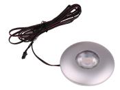 SPOT LED ARGENTÉ 12 V  A ENCASTRER  15 LED 90x11.5mm