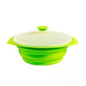 COCOTTE PAPILLOTTE SILICONE RETRACTABLE VERTE CAO 1.6 LITRES
