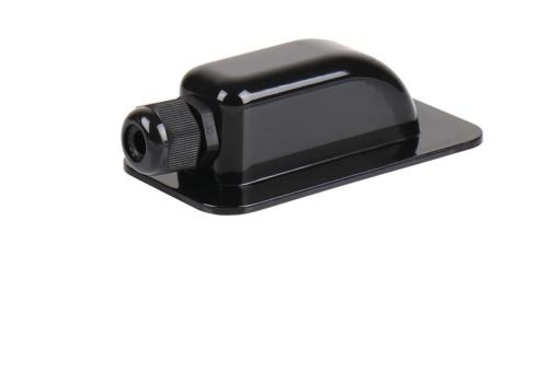 PASSE-TOIT NOIR SIMPLE POUR 1 CABLE SOLAIRE