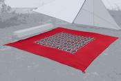 TAPIS ZIP-CARPET BENT - 250x250 ROUGE ORIENTAL