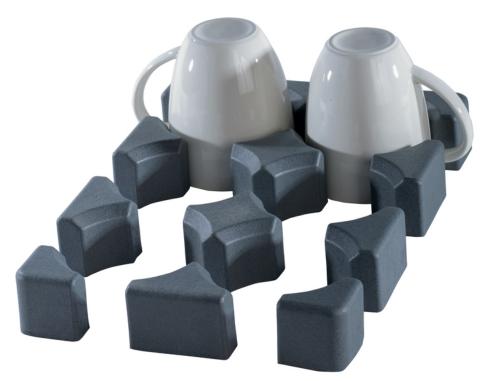 SUPPORT BAS POUR VERRES ET TASSES PUR VARIO H40 mm 