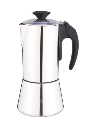CAFETIERE EXPRESSO DELUXE ACIER INOXIDABLE - 6 TASSES