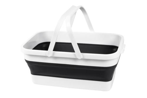 PANIER EN SILICONE PLIANT AVEC 2 ANSES 45x27xH7cm