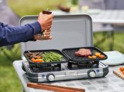 RECHAUD 2 FEUX CAMPINGAZ Kitchen 2 Grill&Go cartouche gaz Easy Clic