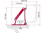 ADAPTATEUR FIAMMA F35 / F45 / F43 pour GALERIE AUTO