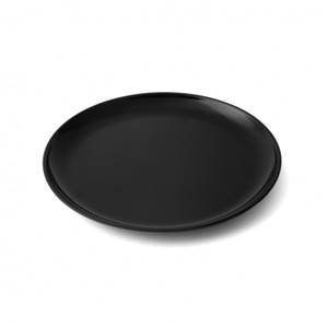 ASSIETTE A DESSERT RONDE 19CM MELAMINE PLASTOREX - NOIRE