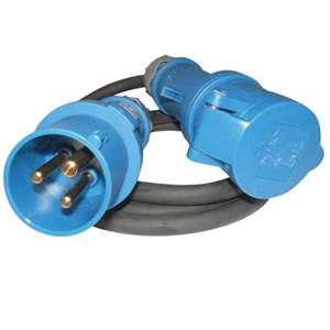CABLE ADAPTATEUR MALE CEE / FEMELLE CEE