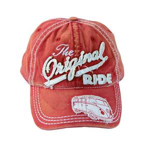 CASQUETTE BASEBALL ROUGE VW Collection - The original ride