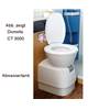 CASSETTE DE REMPLACEMENT POUR TOILETTE SERIE CT 3000