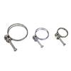 LOT DE 5 COLLIERS FILS POUR TUYAU 19mm