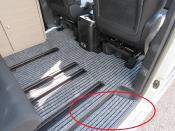 TAPIS DE MARCHE CENTRALE pour CITROEN CAMPSTER SPACE TOURER - ANTHRACITE