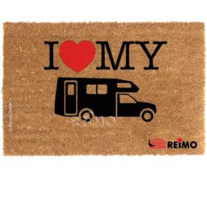 PAILLASSON CAMPING-CAR EN FIBRE DE COCO 50x25cm