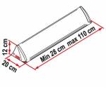 SPOILER AERODYNAMIQUE FIAMMA POUR GRANDS LANTERNEAUX