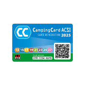 ACSI - GUIDE CAMPING + CARTE ACSI 2025 FR