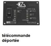 CONVERTISSEUR EZA 2000W PURE SINUS 12/230V AVEC PRIORITE DE CHARGE + TELECOMMANDE DEPORTEE